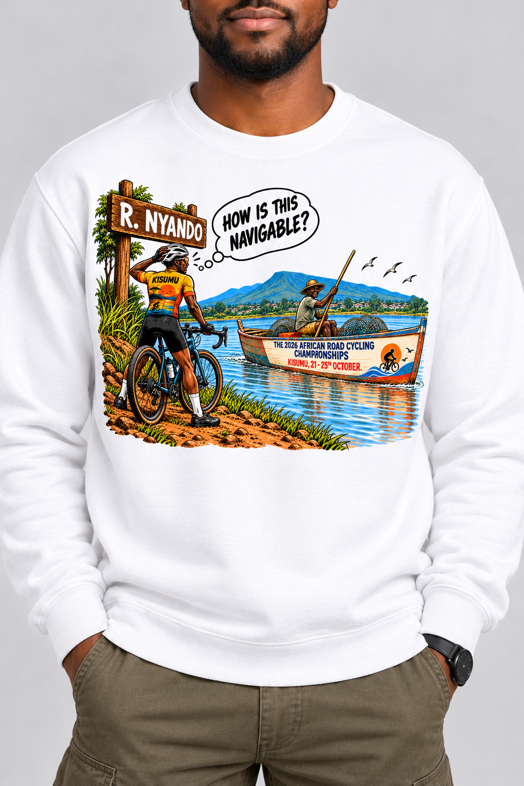 River Nyando - The Current of Kisumu | Sweatshirt