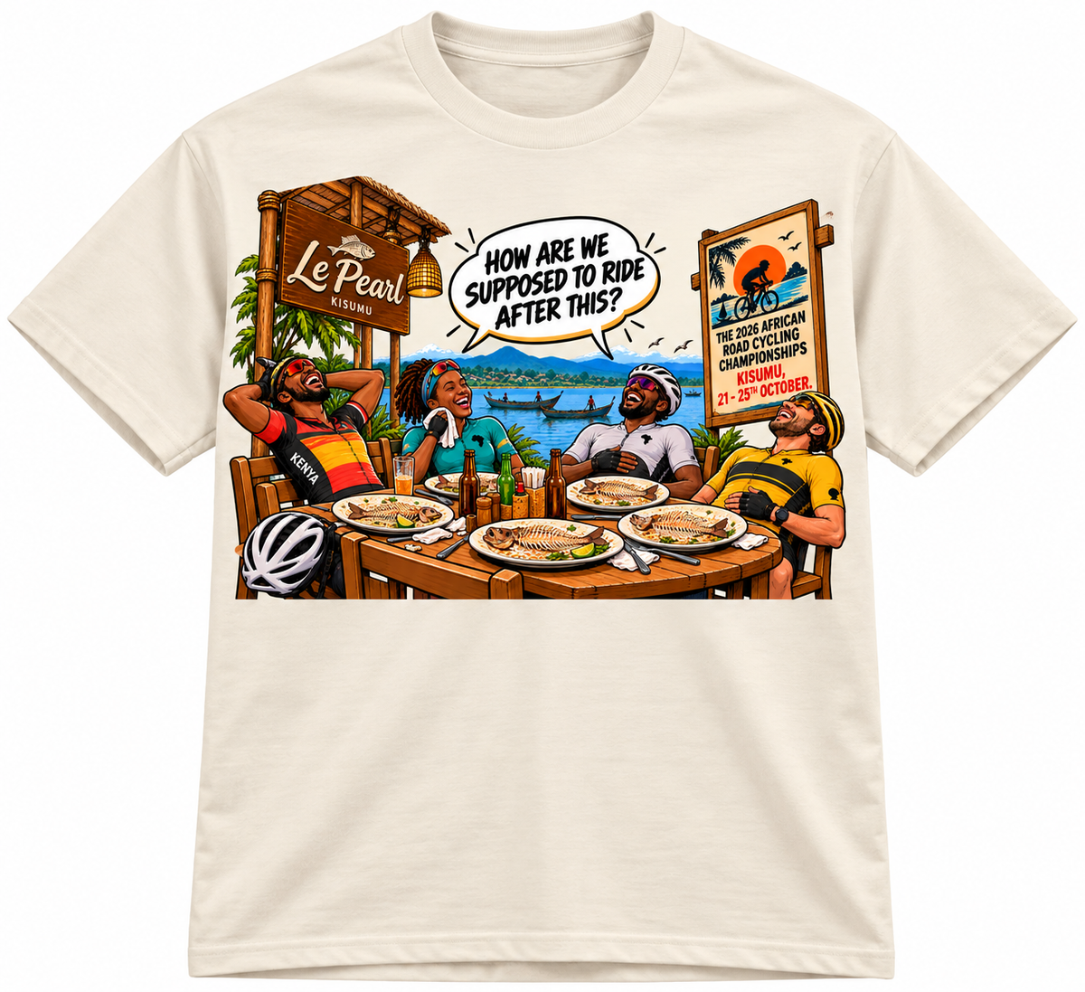 Le Pearl - The Full Tank Edition | Crew Neck T-shirt