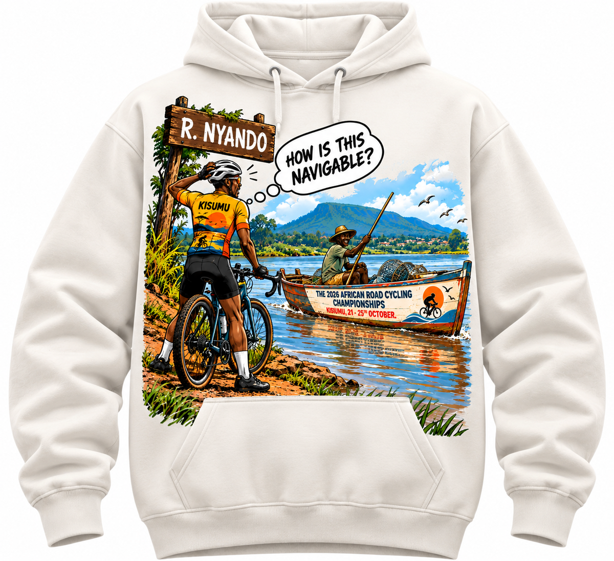 River Nyando - The Current of Kisumu | Hoodie