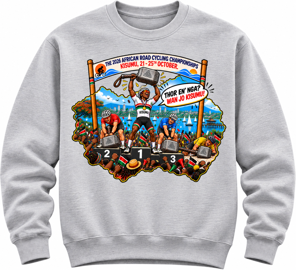The Hammer of Kisumu - Thunder on Two Wheels | Sweatshirt