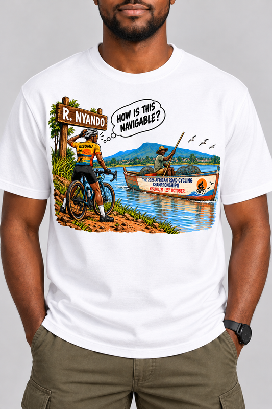 River Nyando - The Current of Kisumu | Crew Neck T-shirt