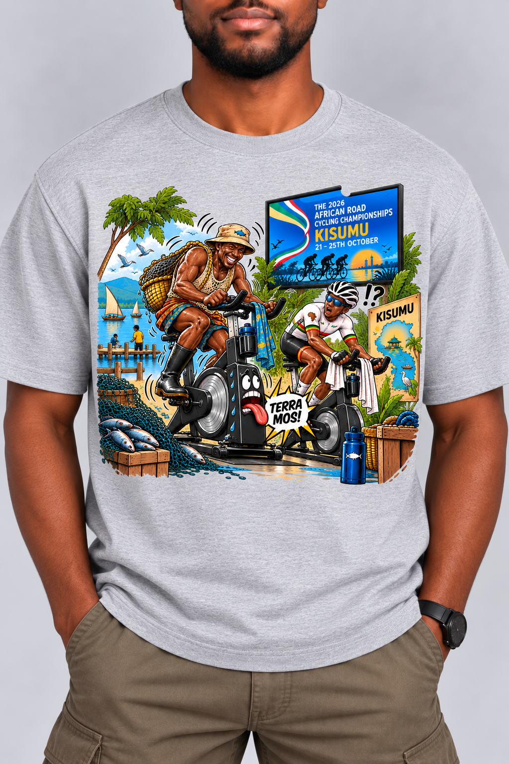 Terra Mos - Embrace the Chaos | Crew Neck T-shirt