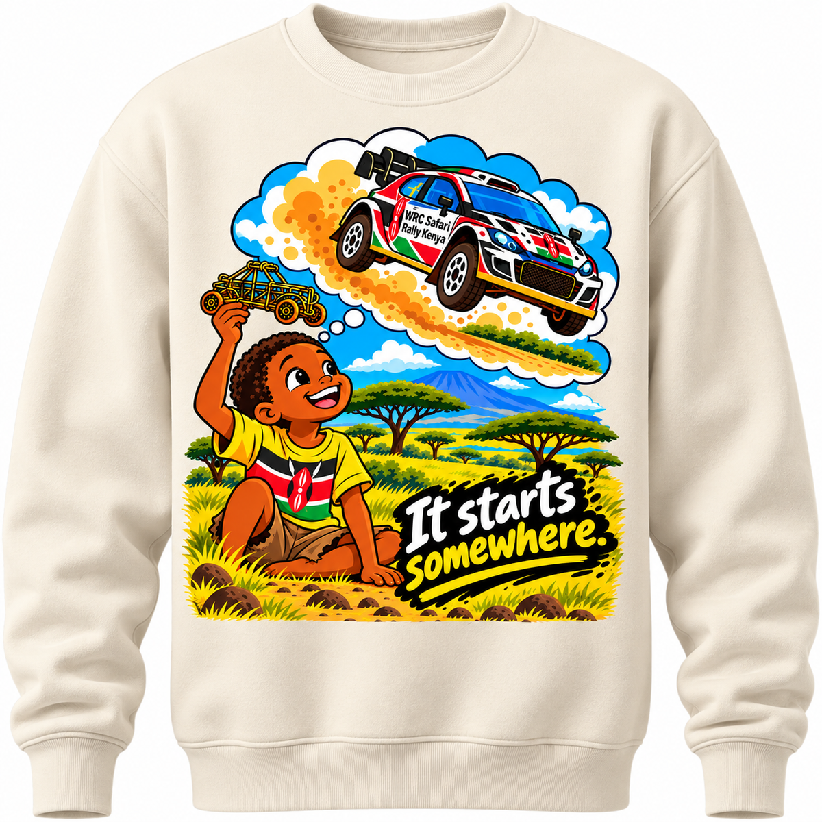 It Starts Somewhere Sweatshirt