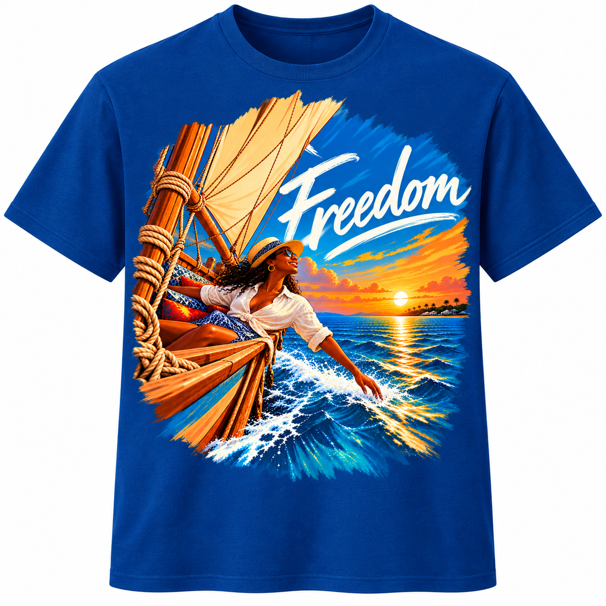 Freedom Crew Neck T-shirt