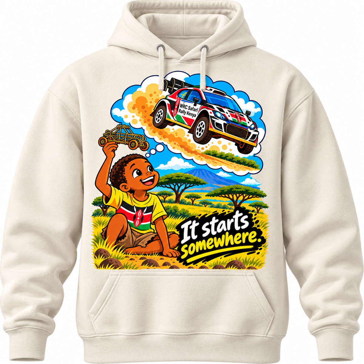 It Starts Somewhere Hoodie