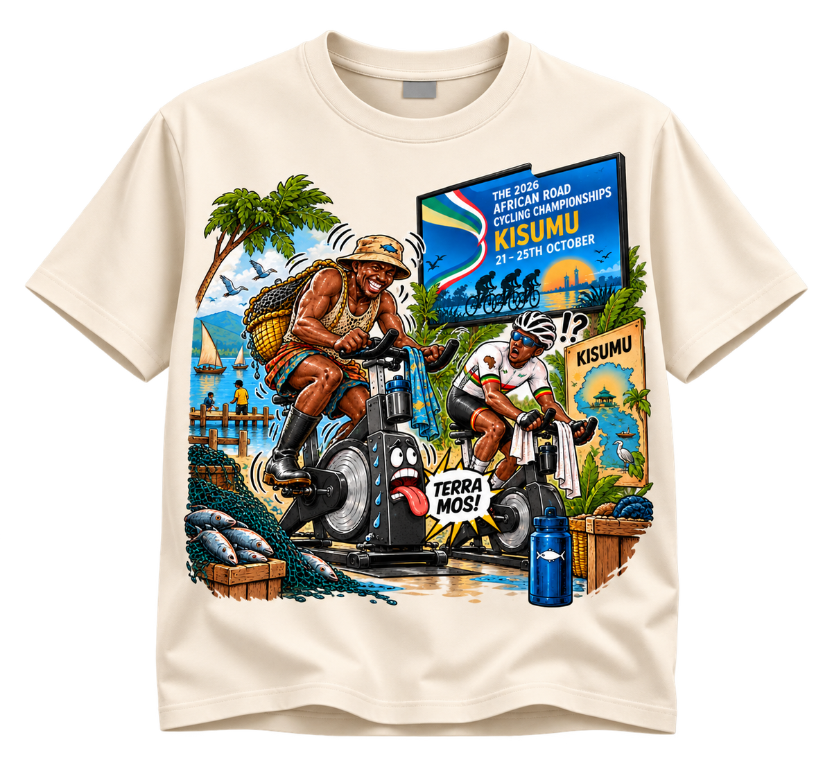 Terra Mos - Embrace the Chaos | Crew Neck T-shirt